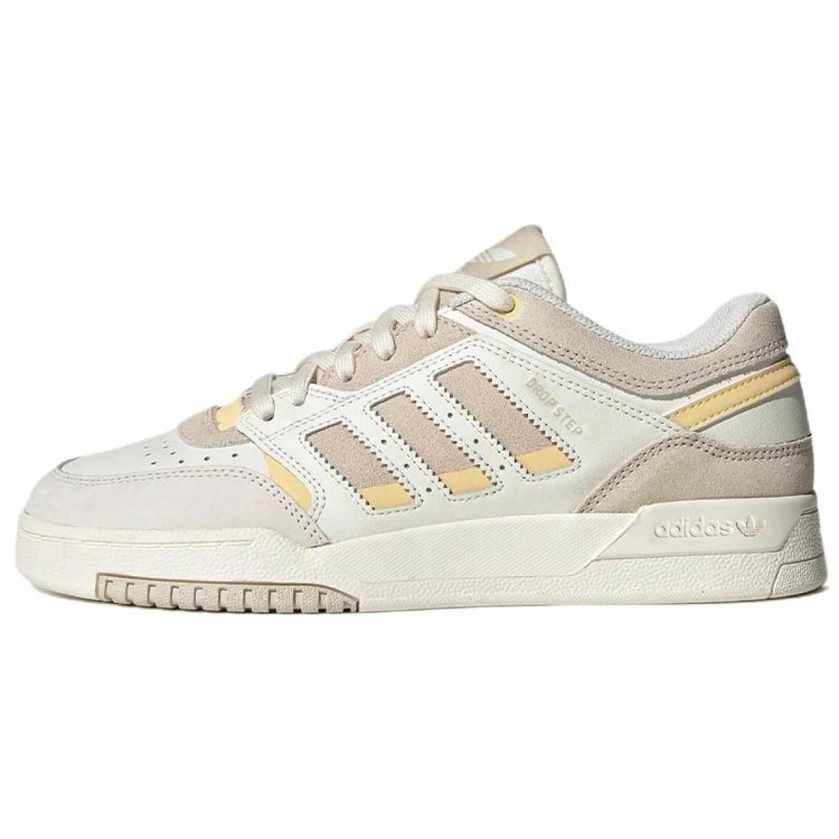 Женские кроссовки Adidas Originals Drop Step Beige/White/Light Yellow