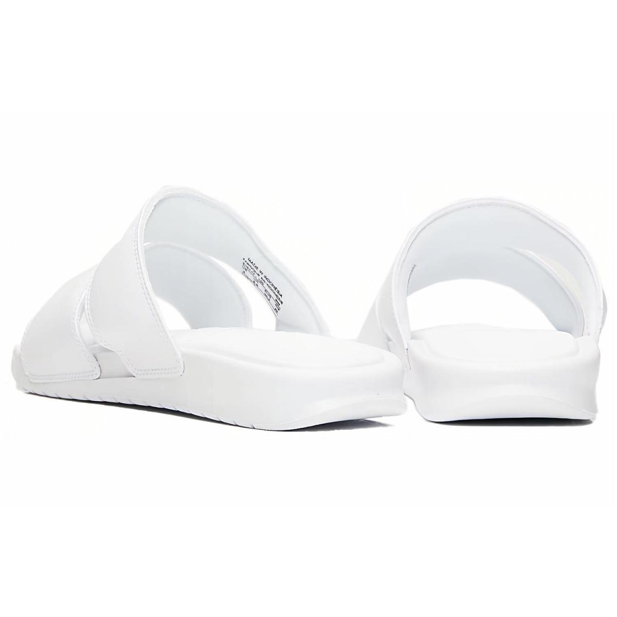 Шлёпанцы Nike Benassi Duo Ultra White/Metallic Silver