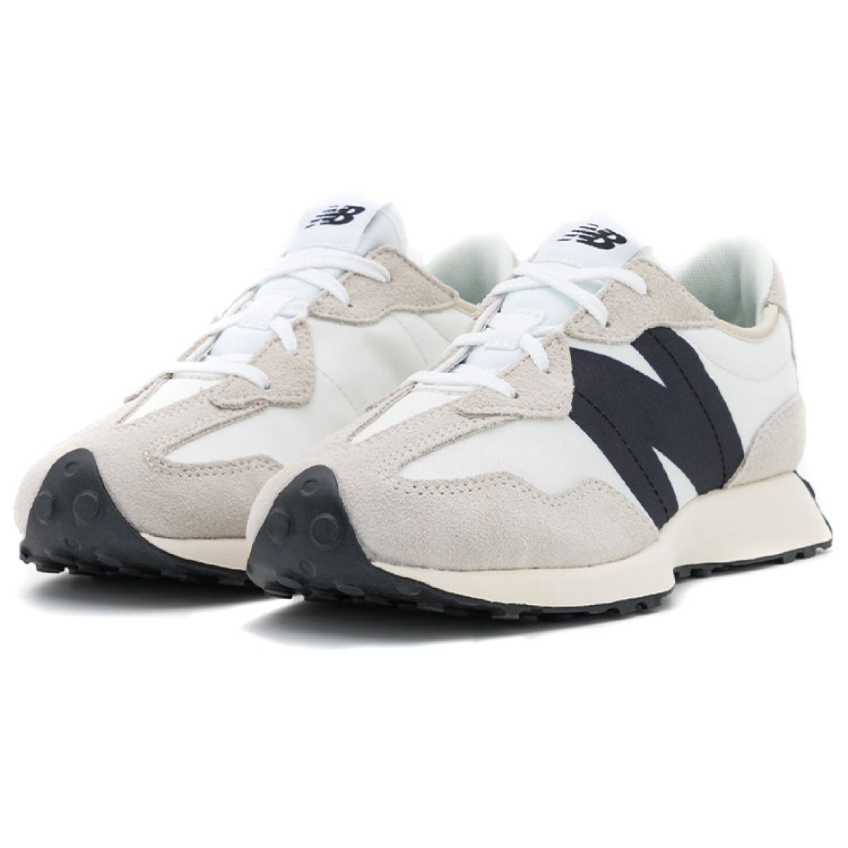 Подростковые кроссовки New Balance 327 Sea Salt Black GS