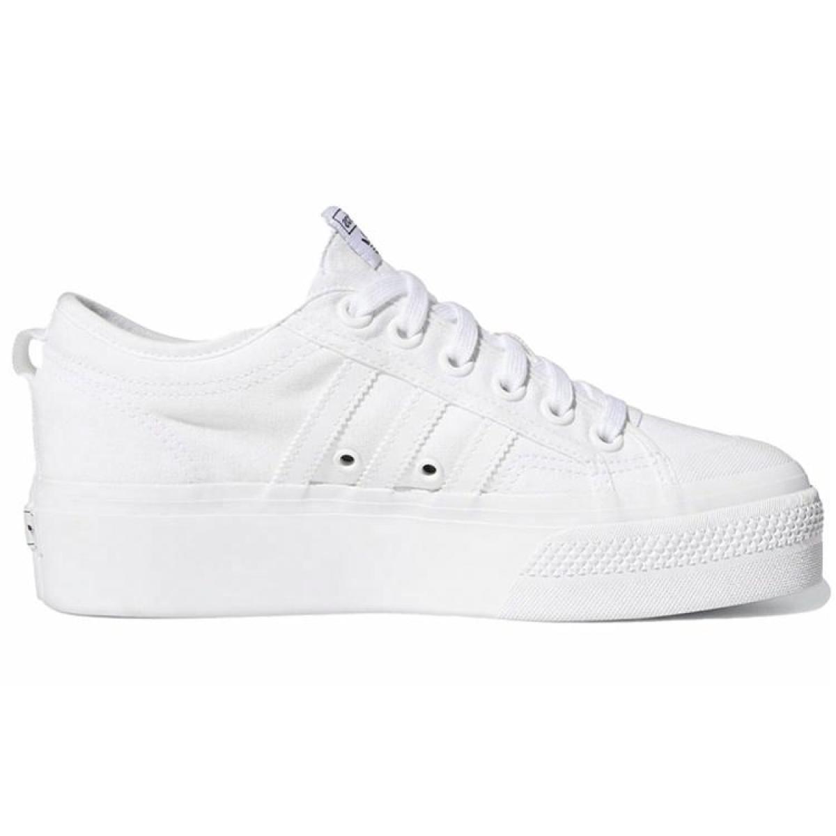 Женские кроссовки Adidas Originals Nizza Platform White