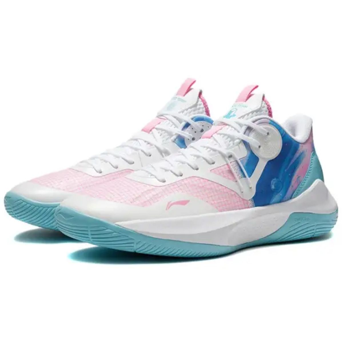 Мужские кроссовки LiNing Sonic Team  Standard White/Beige Pink