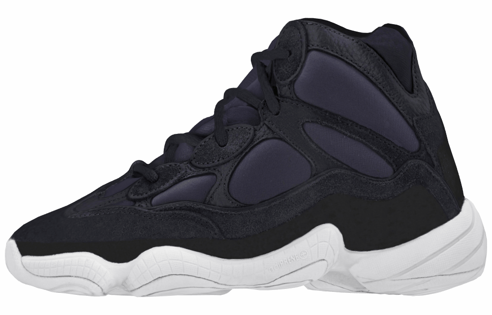 Кроссовки Adidas Originals Yeezy 500 Slate Black Obsidian