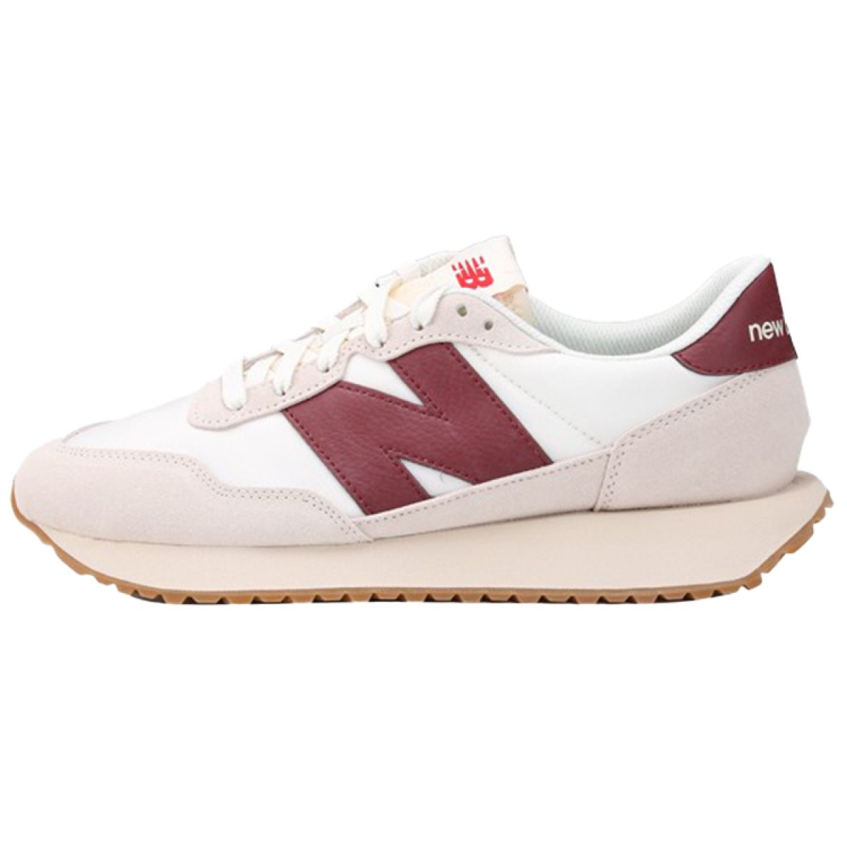 Кроссовки New Balance 237 White/Burgundy
