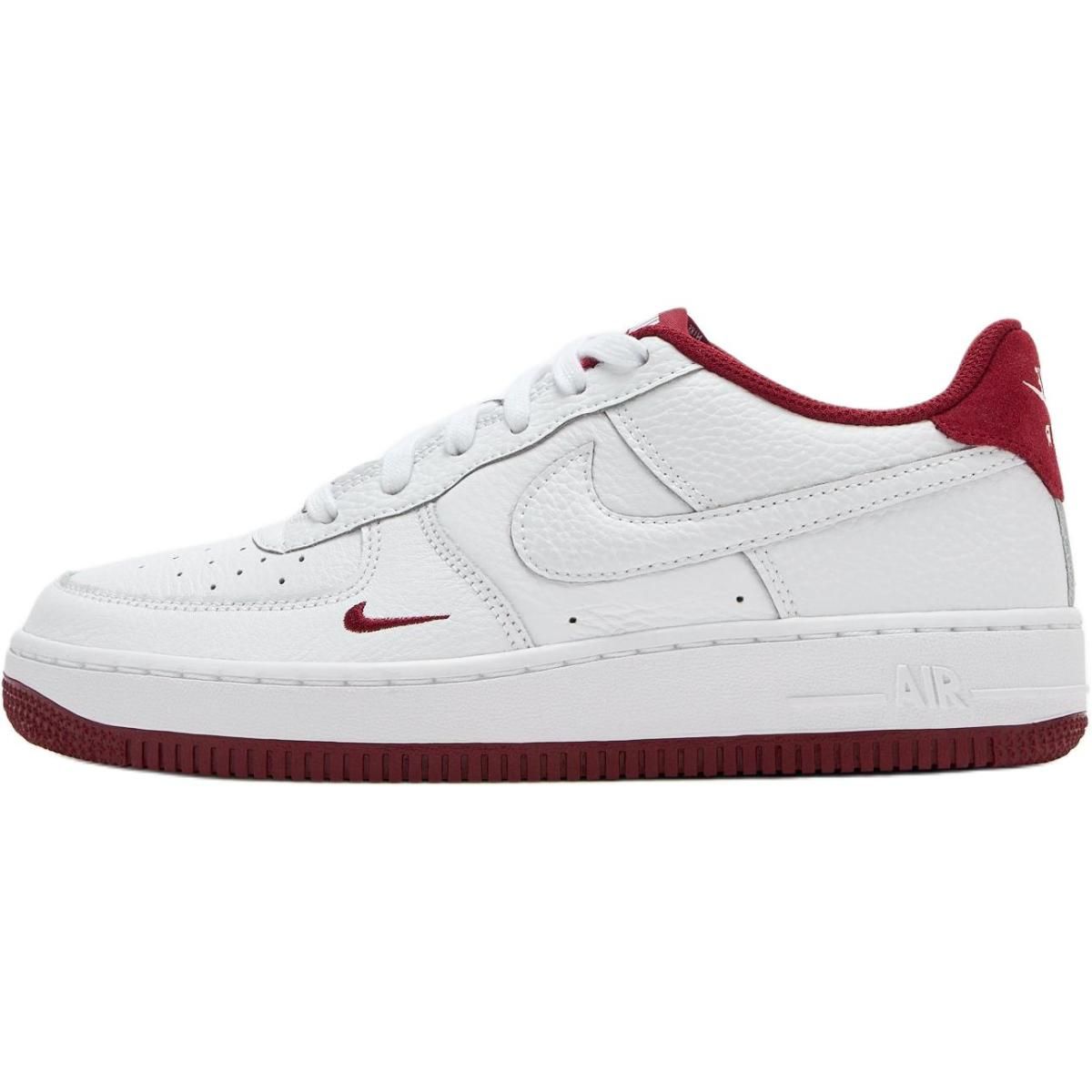 Подростковые кроссовки Nike Air Force 1 Lv8 3 White/Red GS