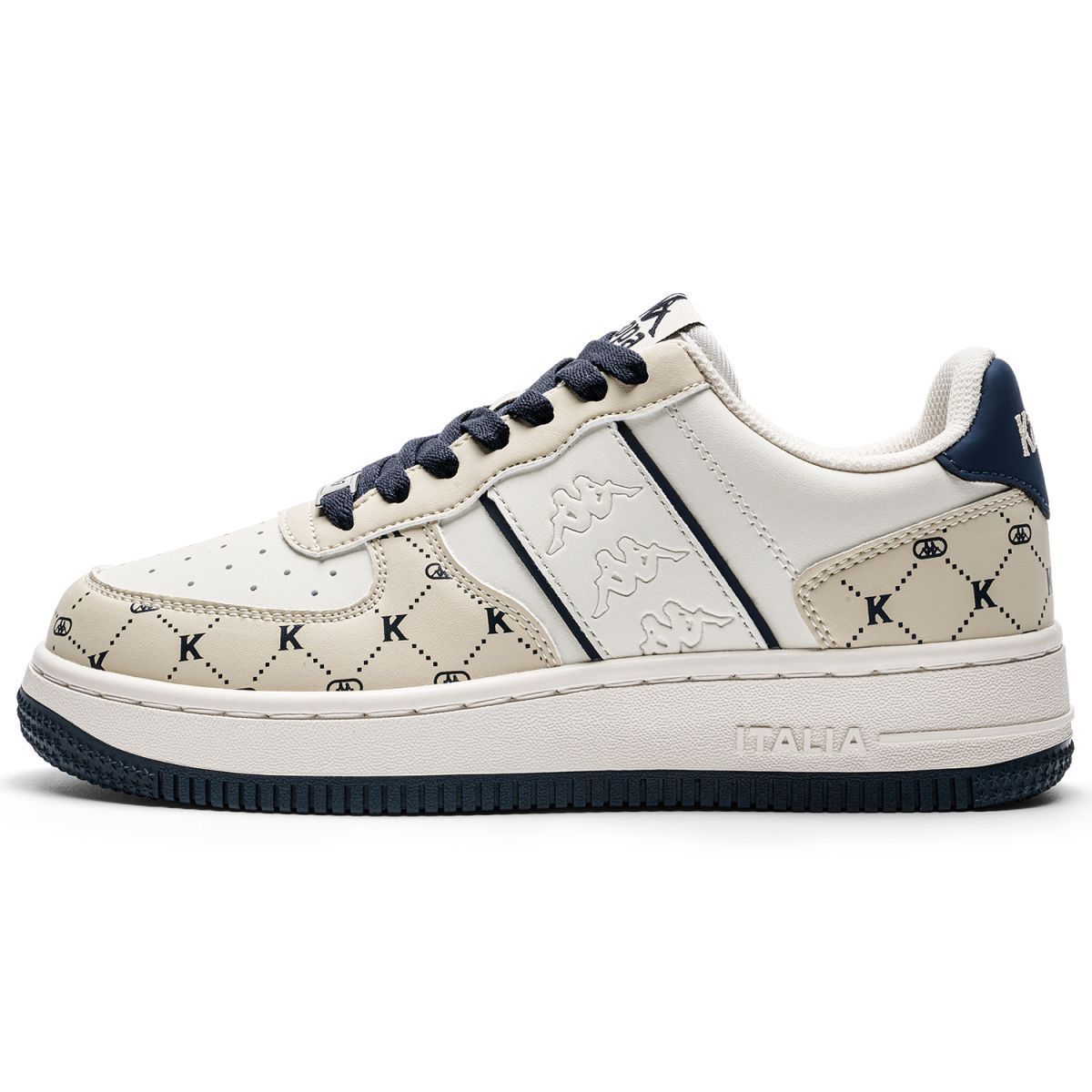 Женские кроссовки Kappa Classic White/Banana Green