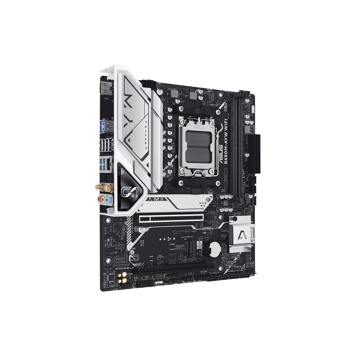 Материнская плата ASUS PRIME B650M-A WIFI II, AM5, DDR4, mATX
