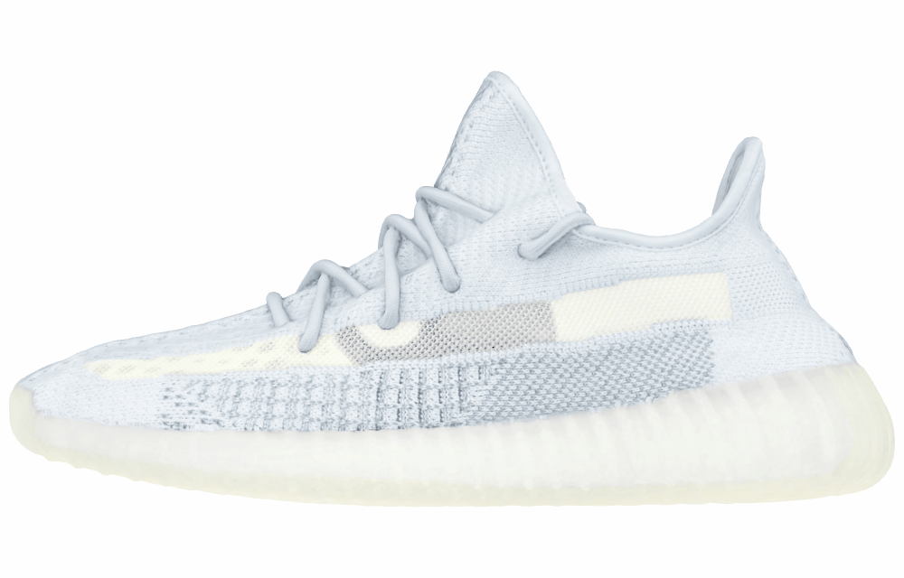 Кроссовки Adidas Yeezy Boost 350 V2 Reflective Lanyards Whute