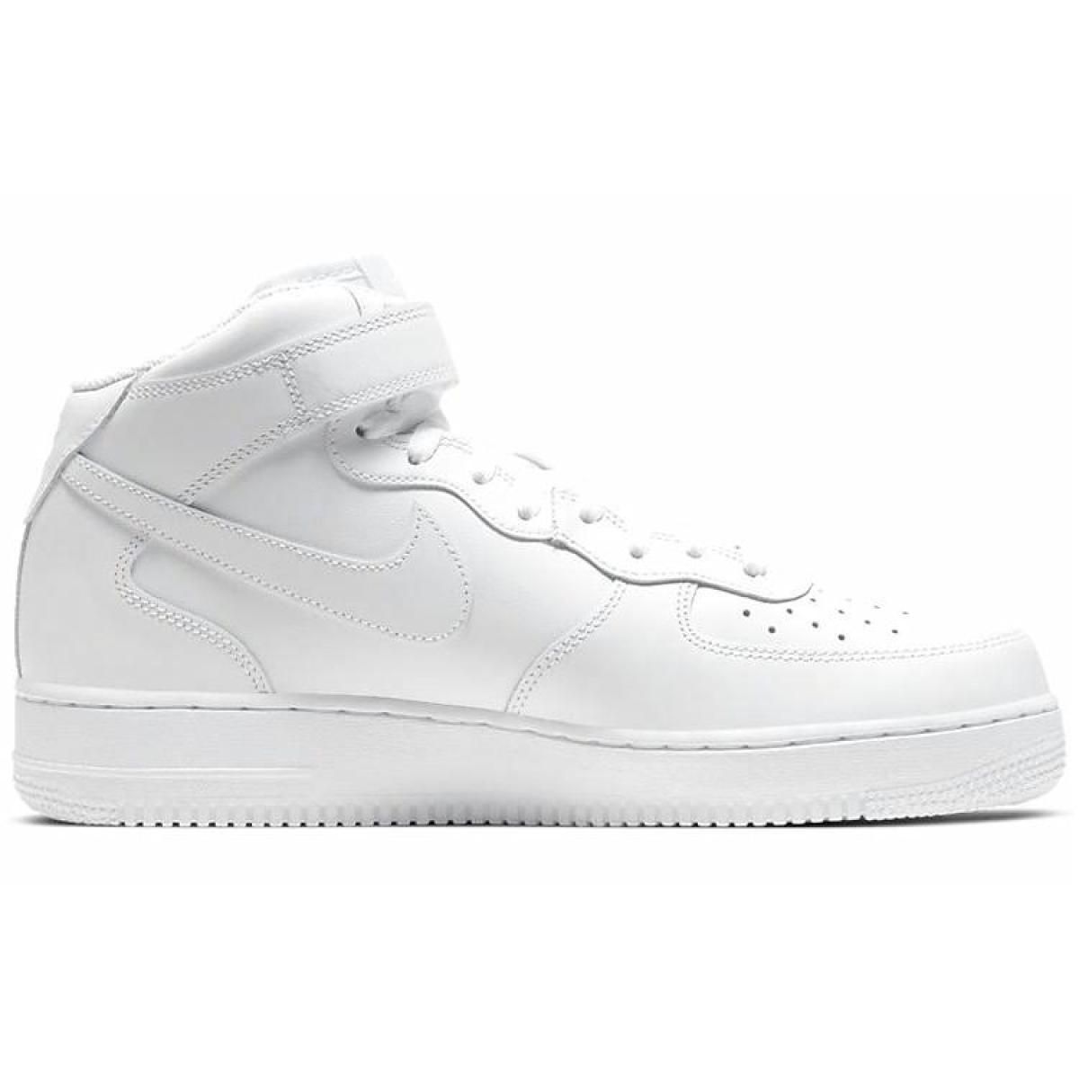 Мужские кроссовки Nike Air Force 1 '07 Mid White