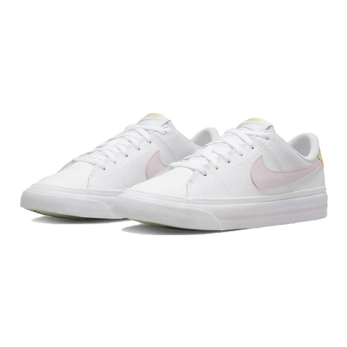Подростковые кроссовки Nike Court Legacy White/Pink GS