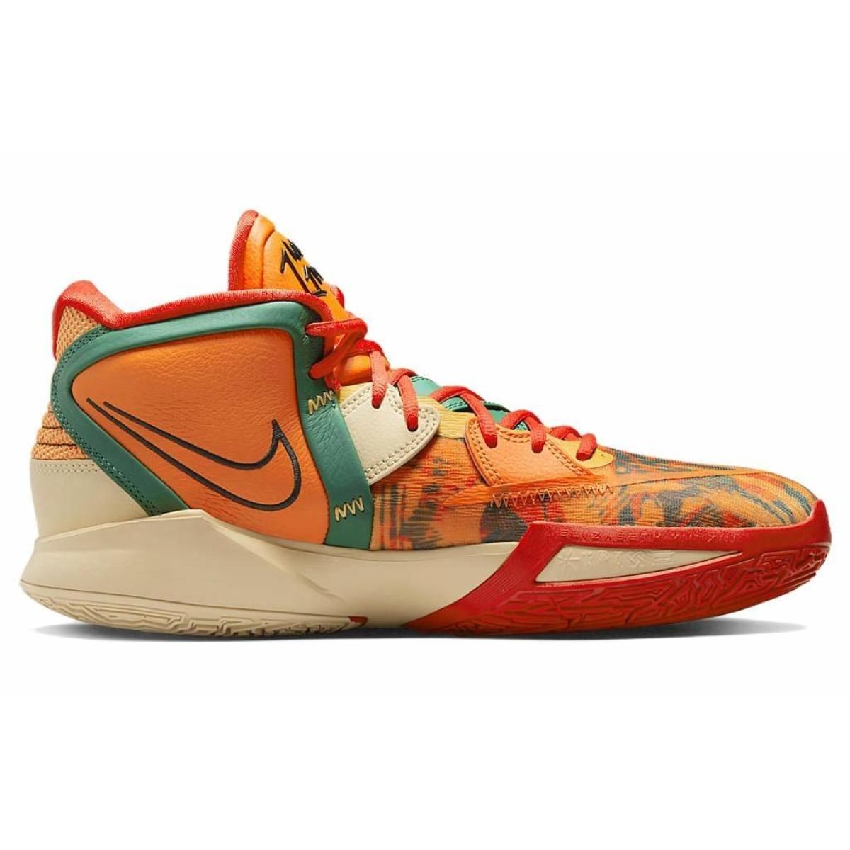 Кроссовки Nike Kyrie 8 Infinity One World One People Orange/Green