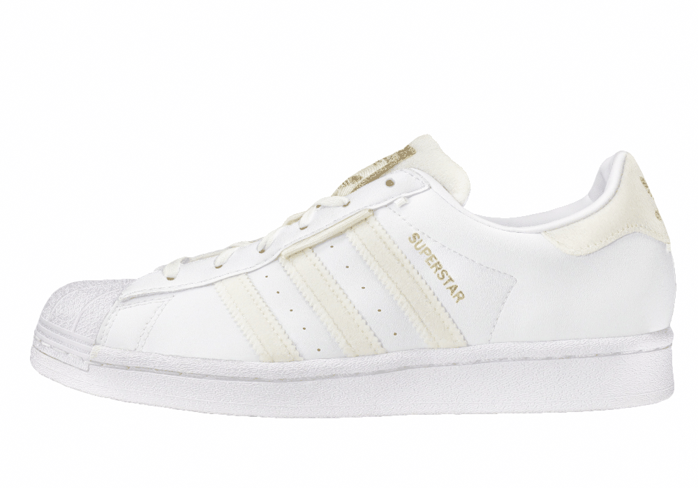 Женские кроссовки Adidas Originals Superstar Han Yu White