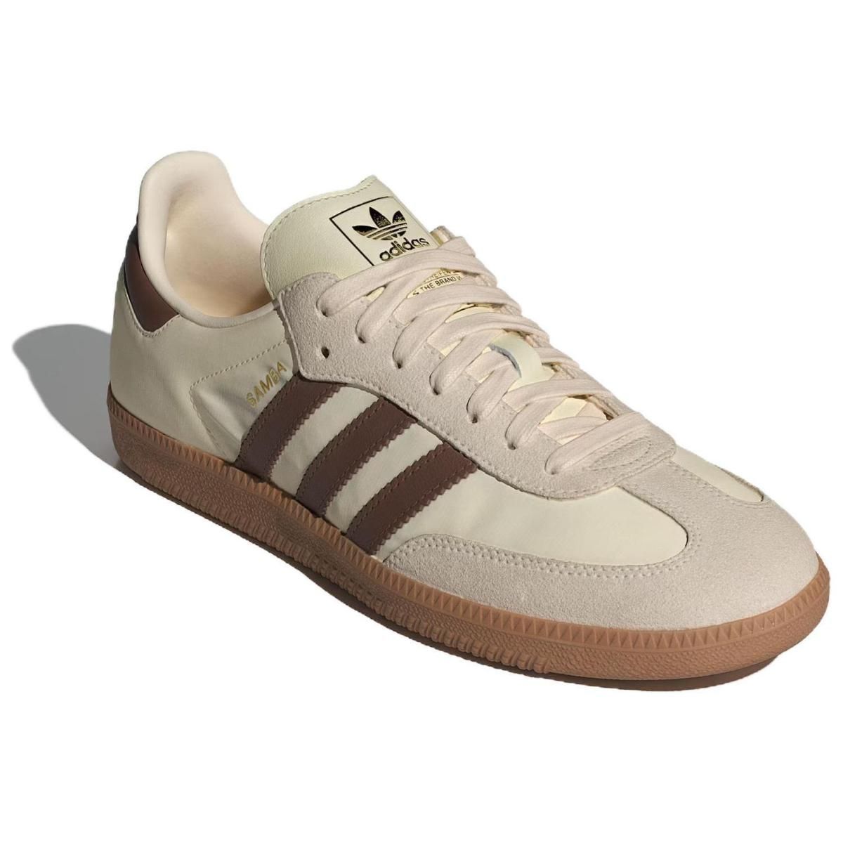 Кроссовки Adidas originals SAMBA OG Off-White/Brown