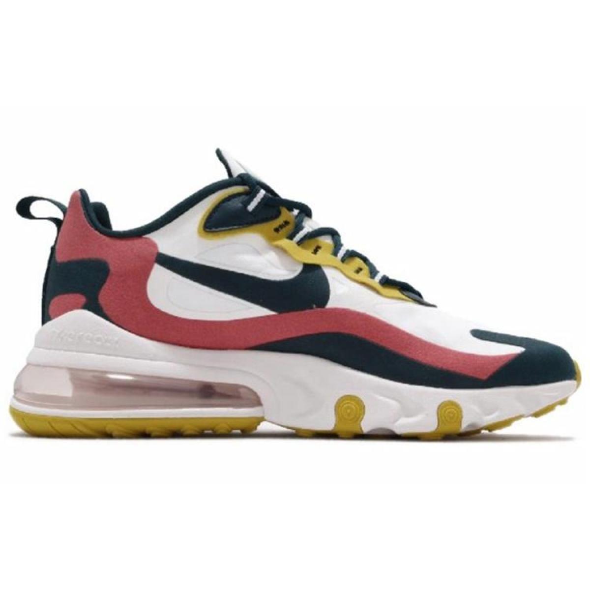 Мужские кроссовки Nike Air Max 270 React White/Blue/Green