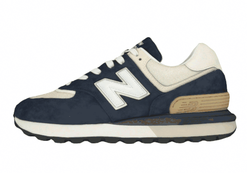 Кроссовки New Balance 574 Navy Blue/White