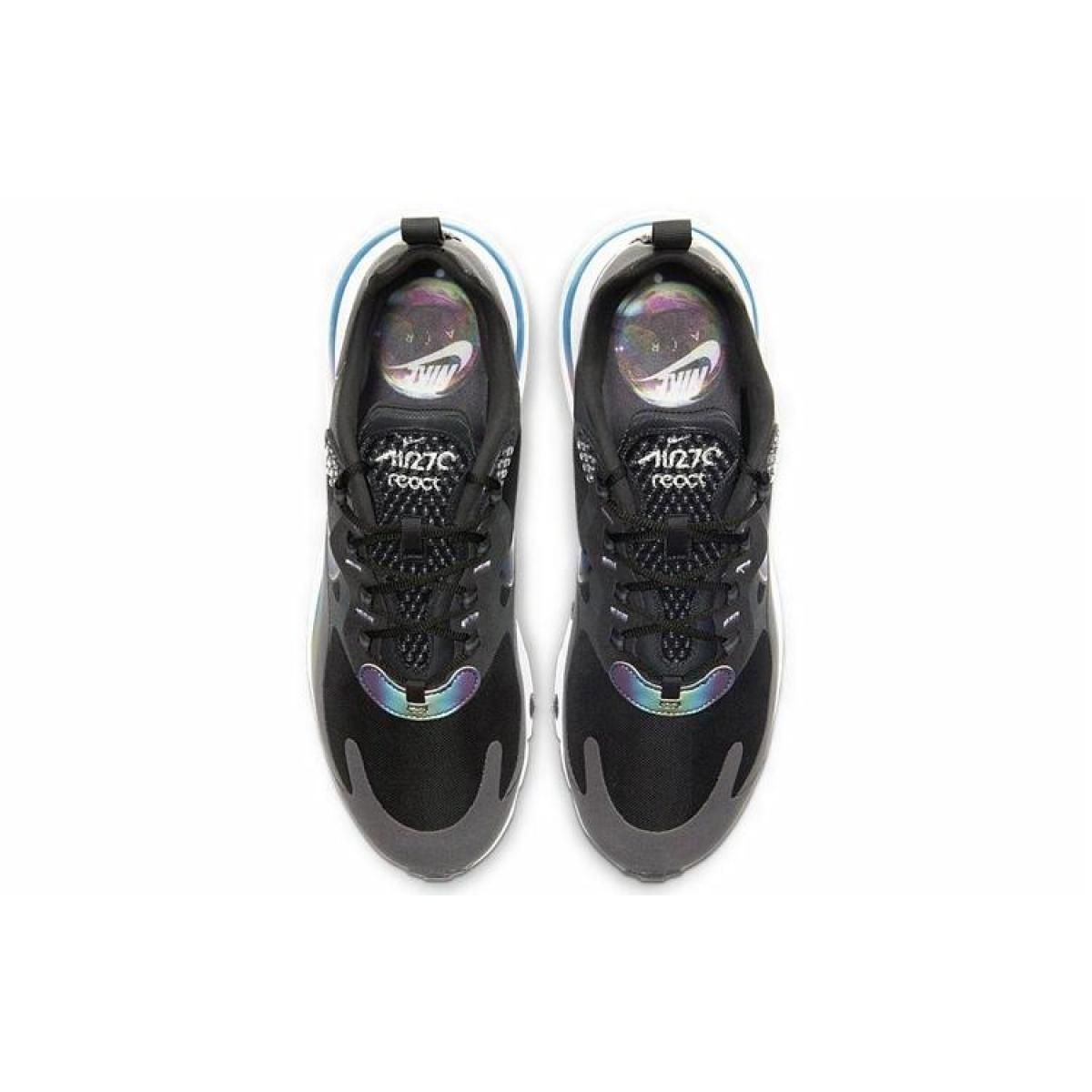 Кроссовки Nike Air Max 270 React 20 Black/Purple