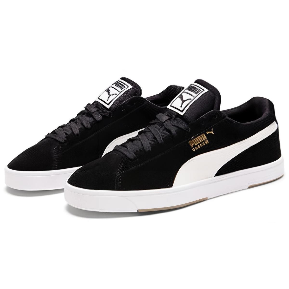 Мужские кроссовки Puma Suede Black/White