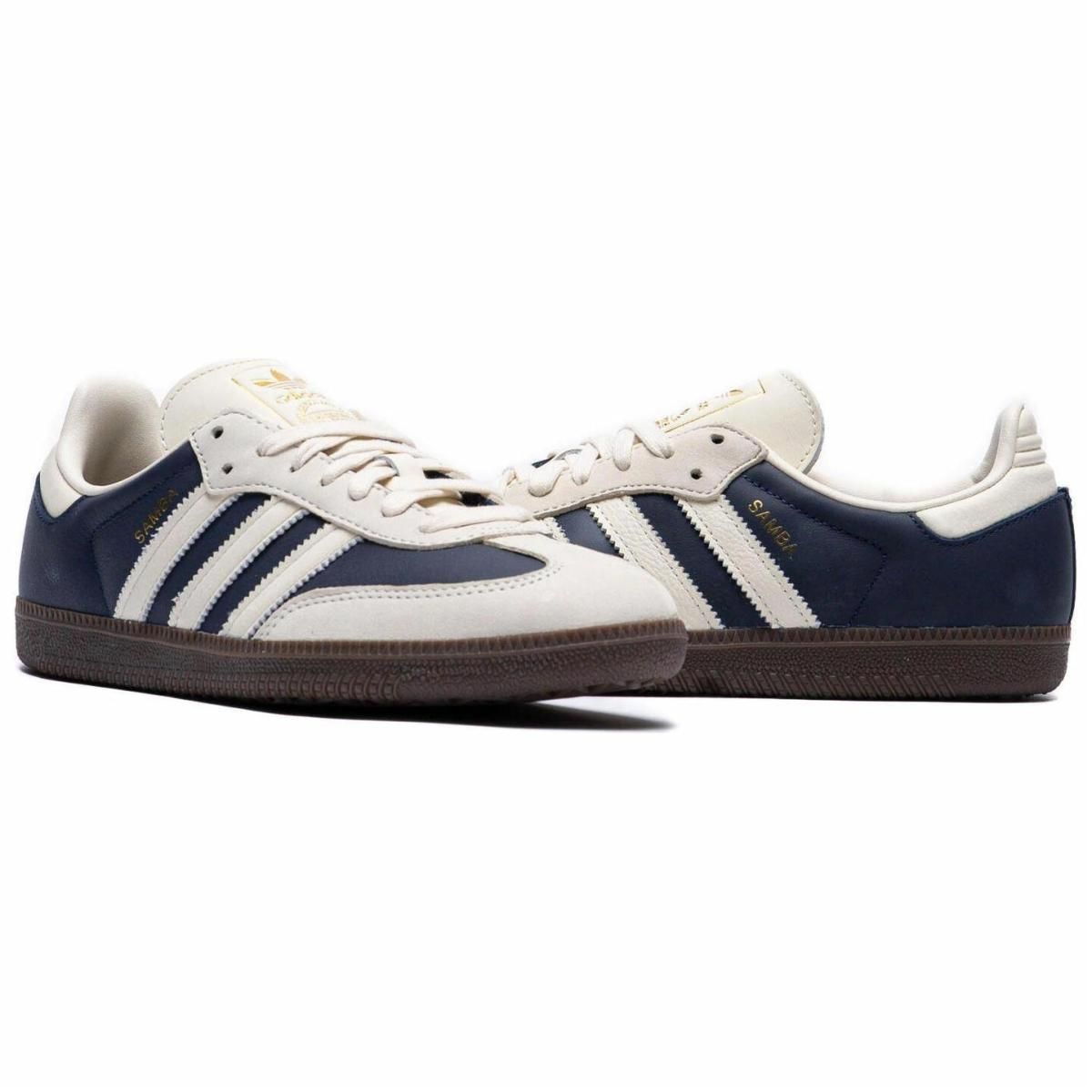 Женские кроссовки Adidas Originals Samba OG Night Indigo White/Blue