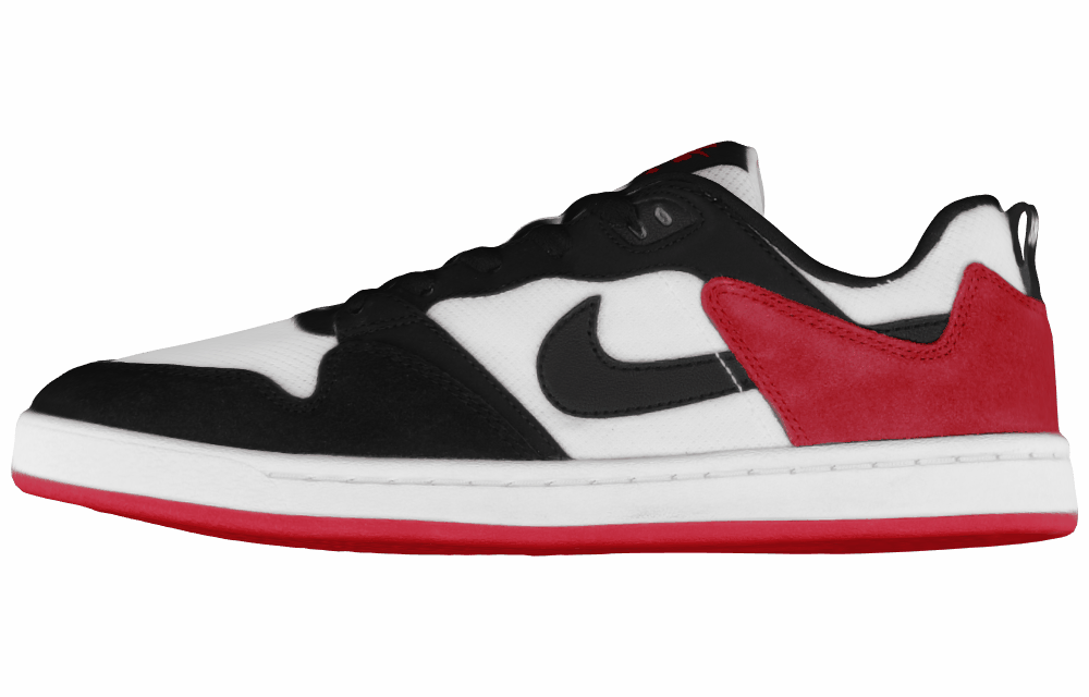 Мужские кроссовки Nike SB Alleyoop White/Black/Red