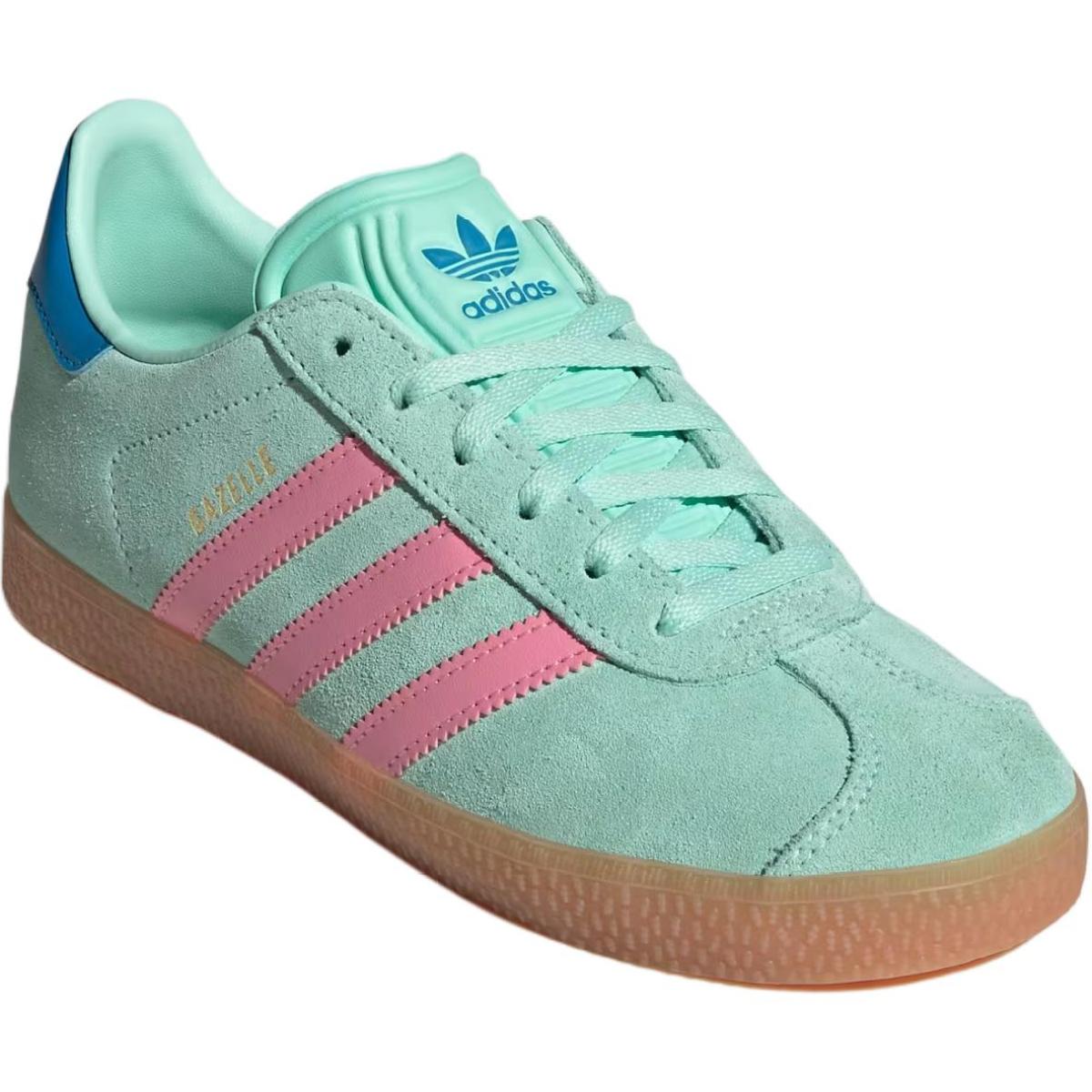 Подростковые кроссовки Adidas Originals Gazelle Mint Green GS
