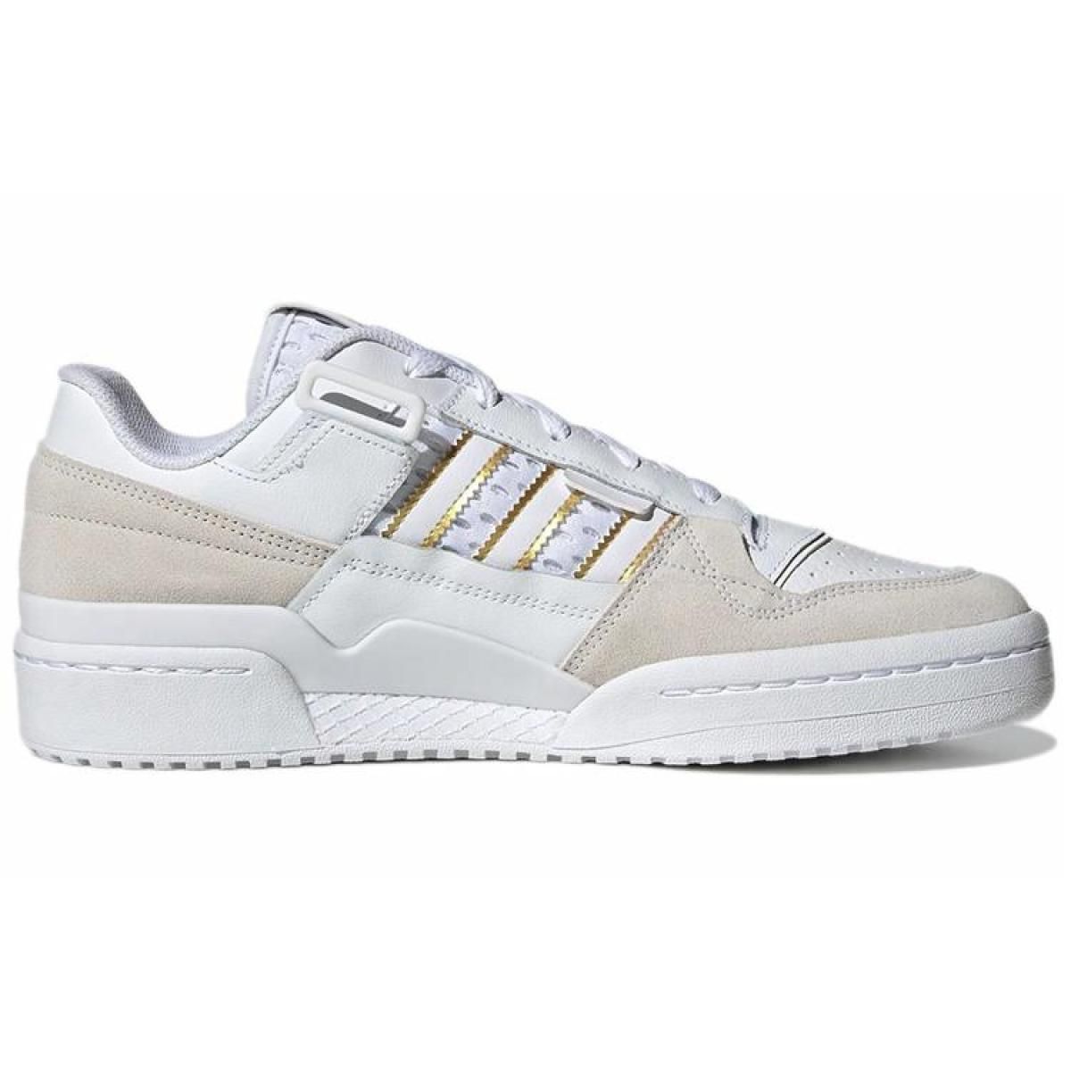 Кроссовки Adidas Originals Forum Exhibit Low White/Gold
