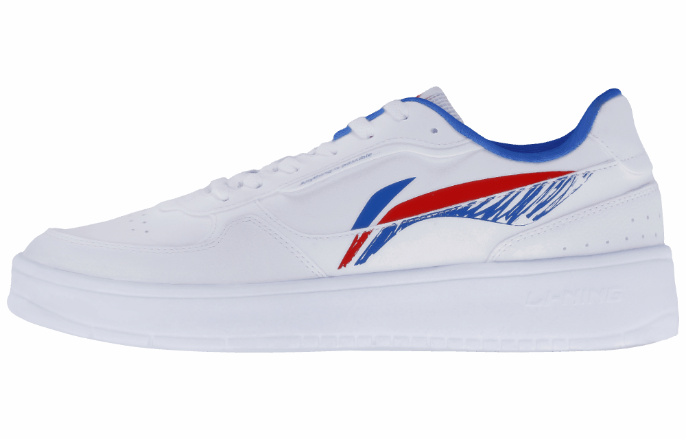 Кеды LiNing White/Blue/Red