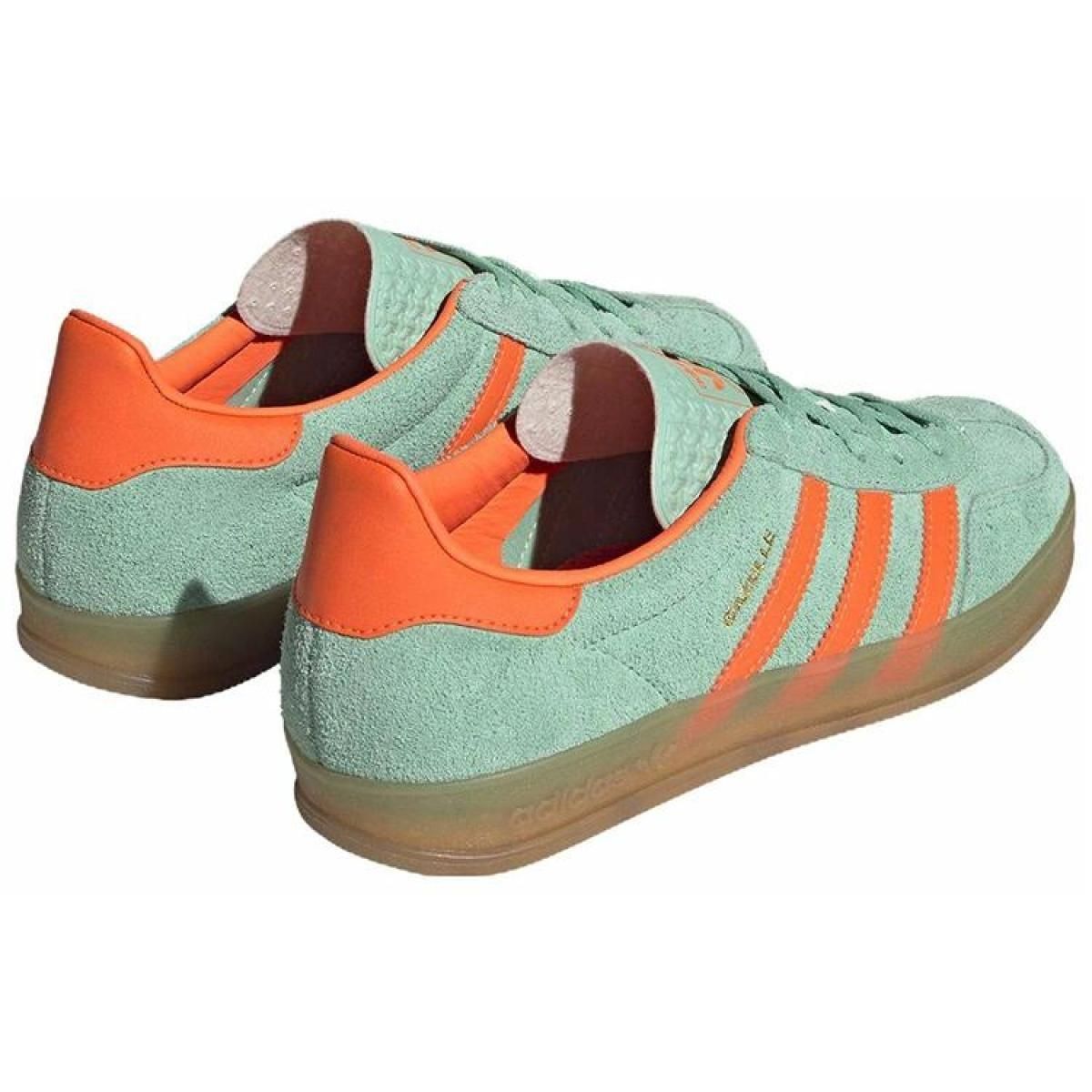 Кеды Adidas Originals Gazelle Indoor Green/Orange