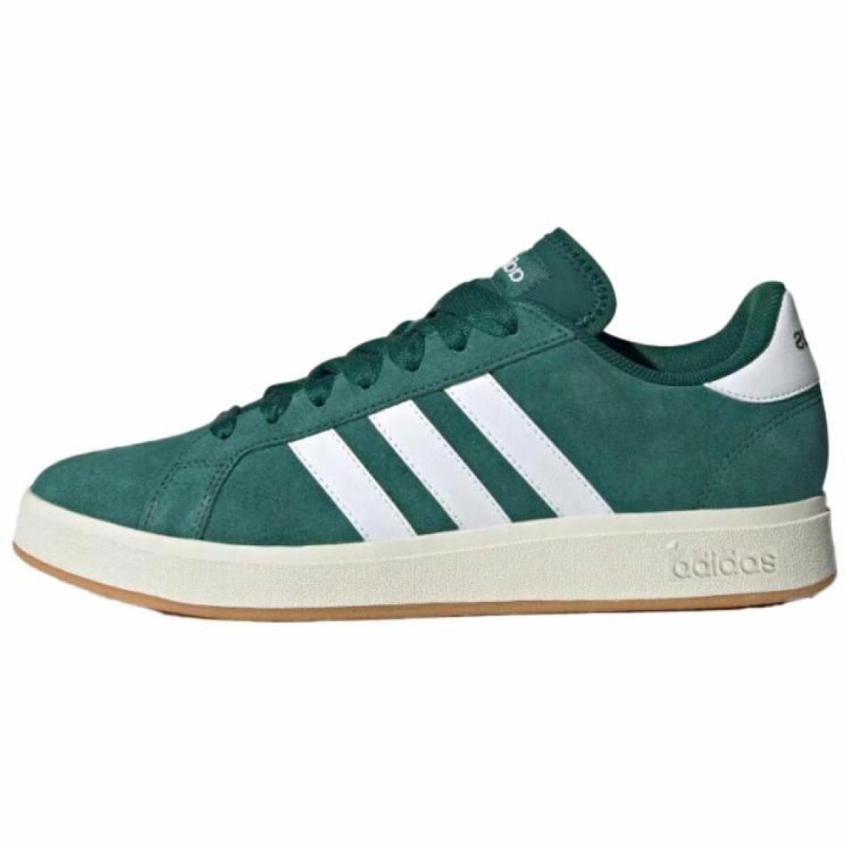 Кроссовки Adidas originals Grand Court Base 00s Green/White/Yellow