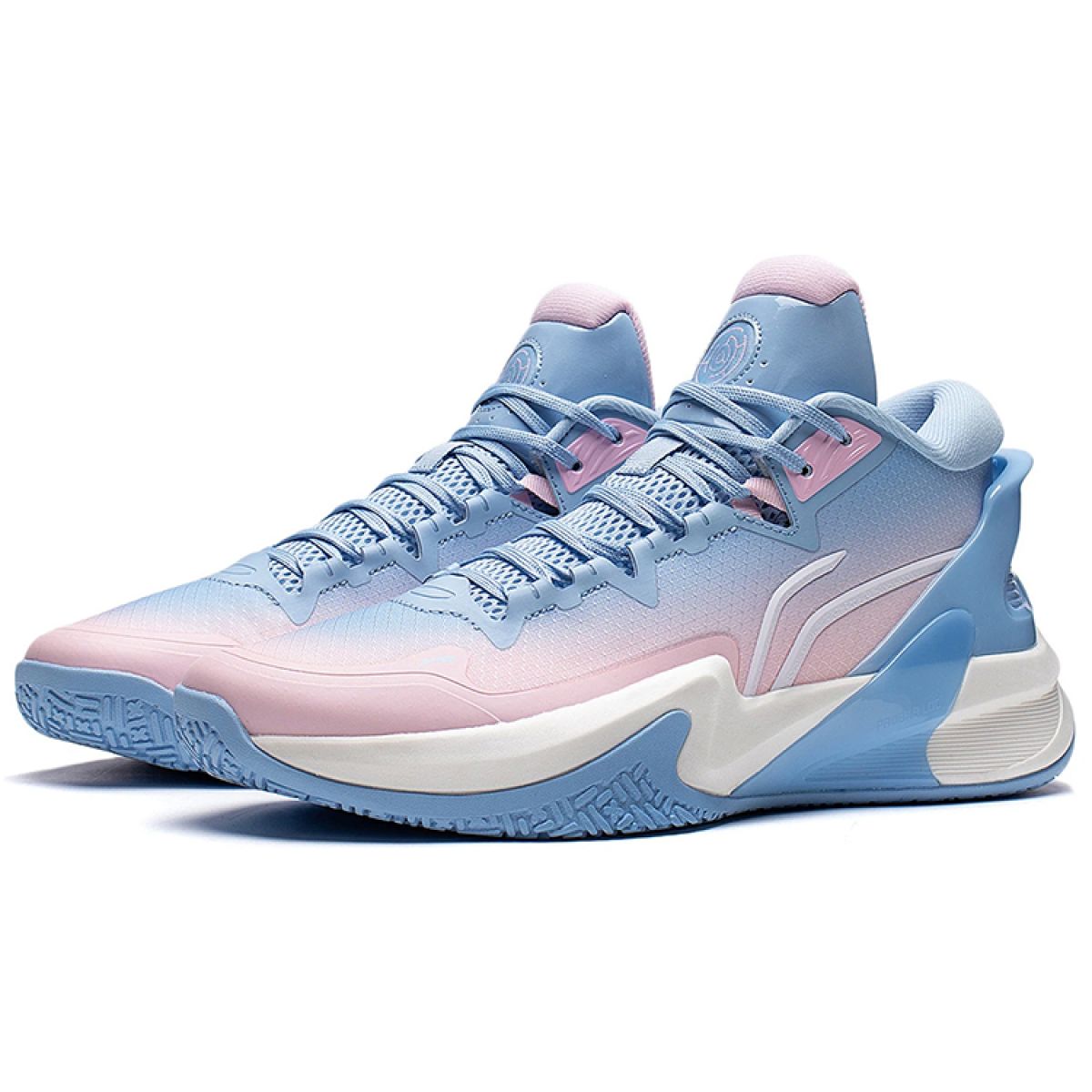 Мужские кроссовки LiNing Speed Aurora Blue/Cherry Blossom Pink