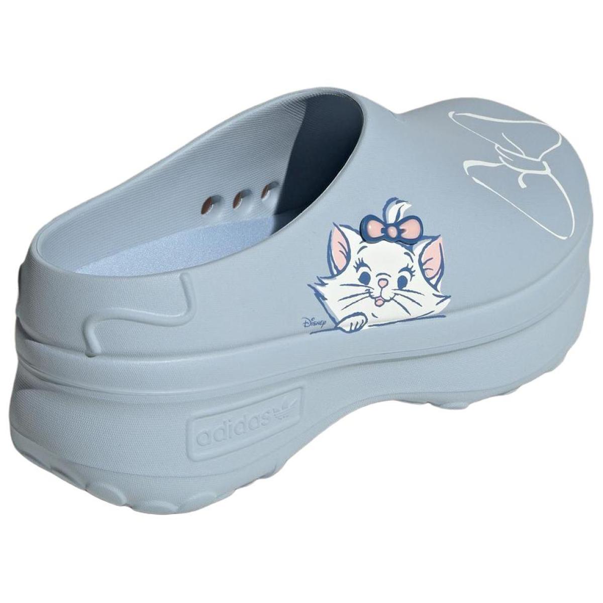 Женские сабо Disney х Adidas Originals AdiFOM Stan Smith Mule 3-5 cm "The Aristocats Focus Blue" Blue