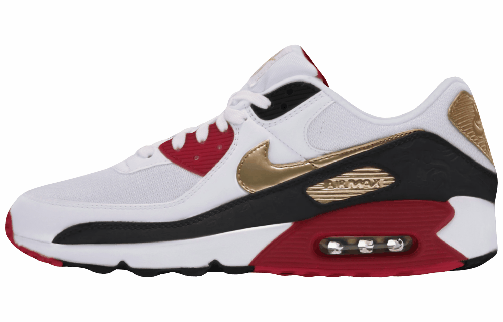 Мужские кроссовки Nike Air Max 90 Red/White