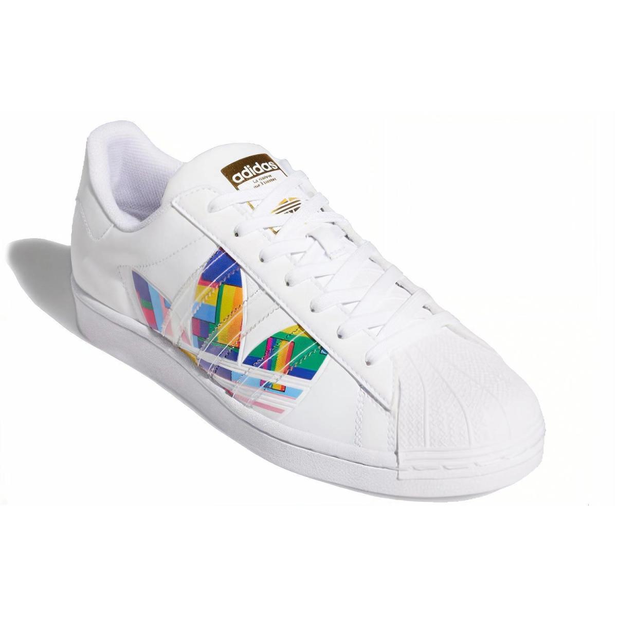 Кроссовки Adidas Originals Superstar Pride White