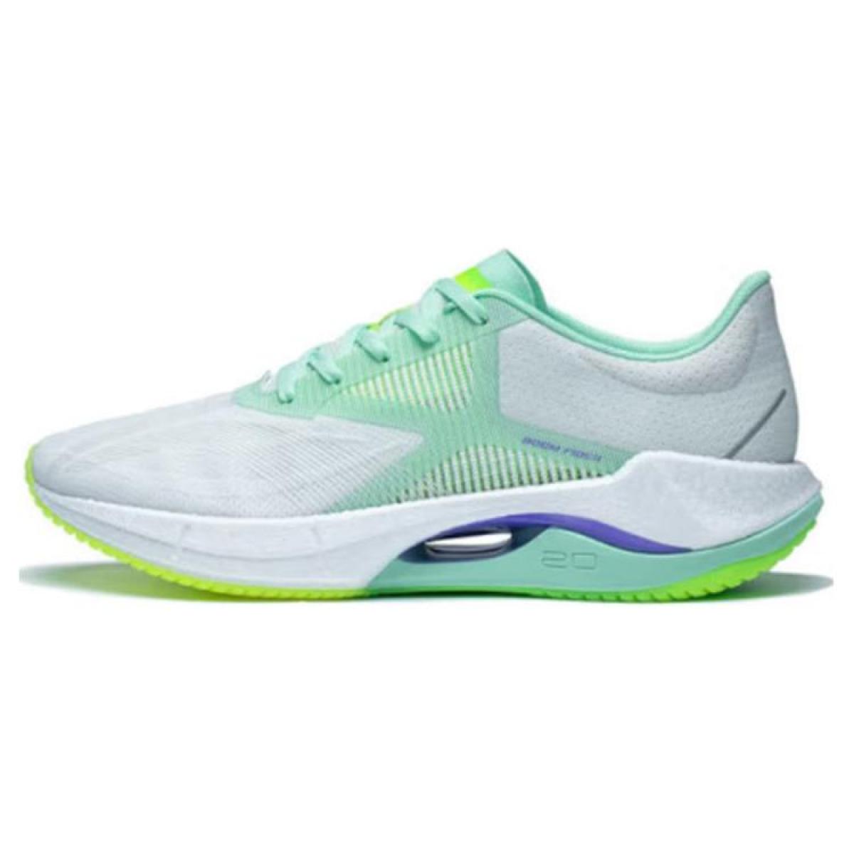 Мужские кроссовки LiNing Super Light 20 Ivory/Fluorescent Light Turquoise