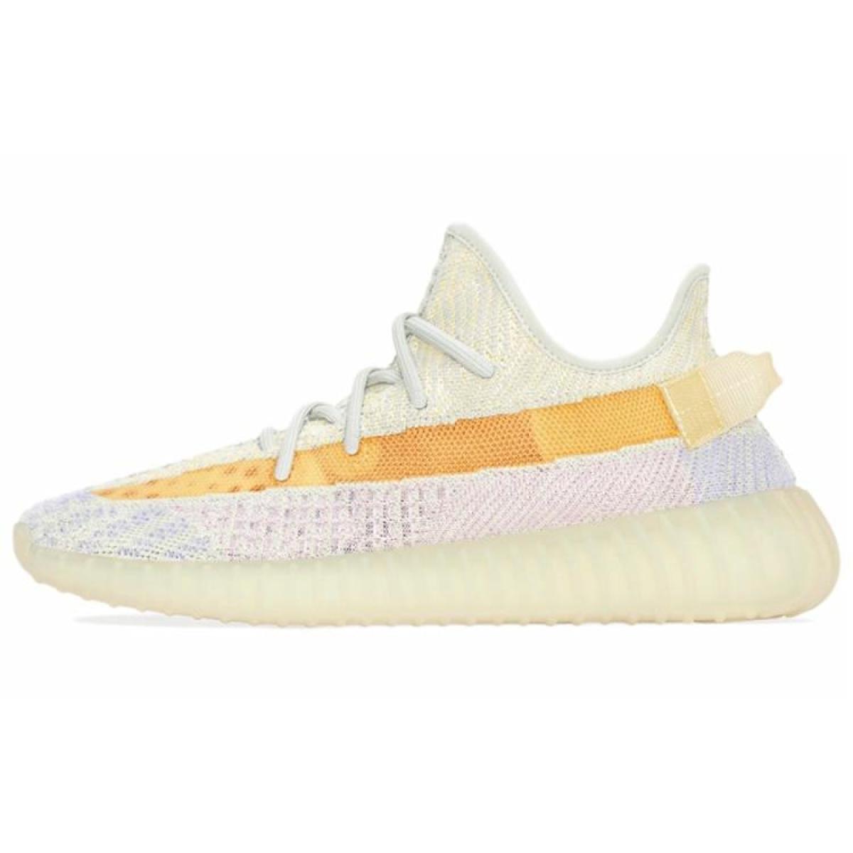 Кроссовки Adidas Yeezy Boost 350 V2 'Light' White/Light Yellow