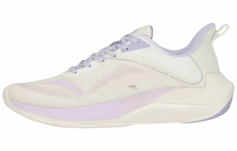 Женские кроссовки Anta DuCi1 Ivory White/Misty Purple/Light Purple Gray
