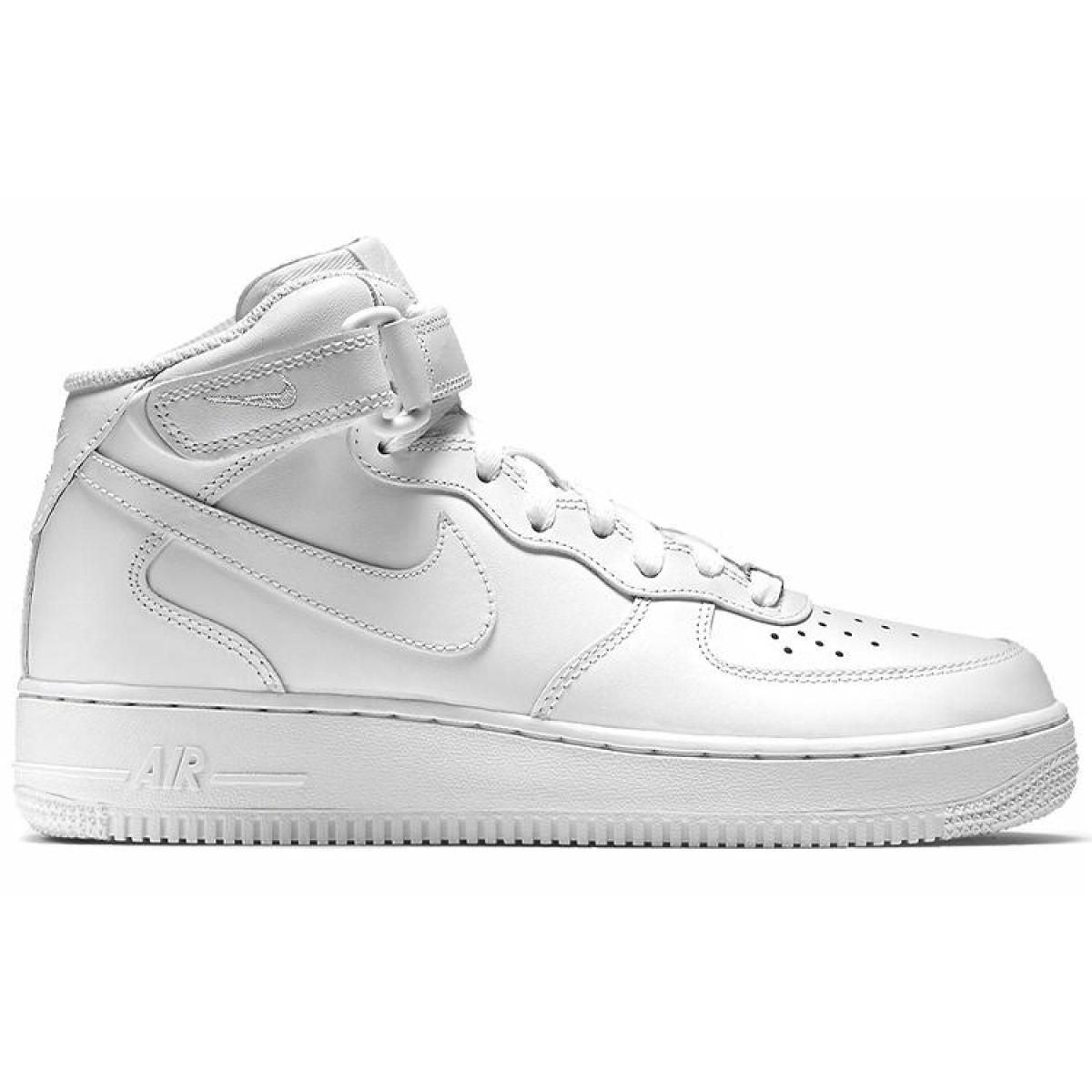 Кроссовки Nike Air Force 1 '07 Mid ''Triple White''