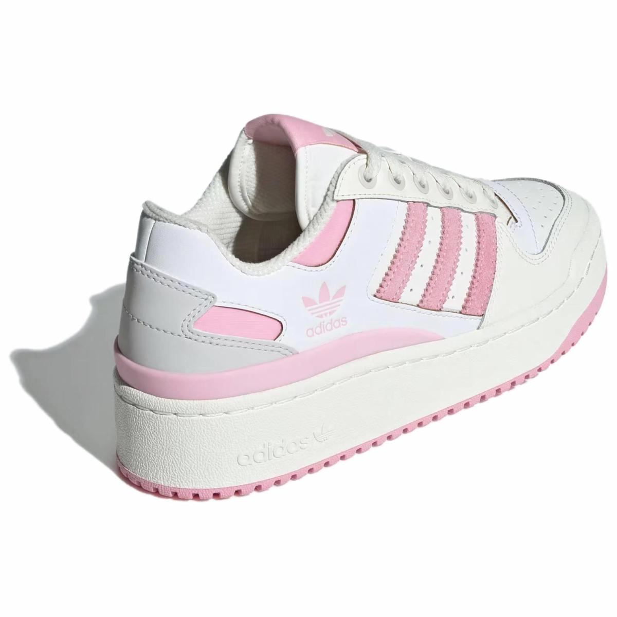 Женские кроссовки Adidas Originals Forum Bold Stripes White/Pink
