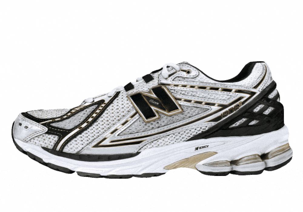 Кроссовки New Balance 1906R White/Metallic Gold