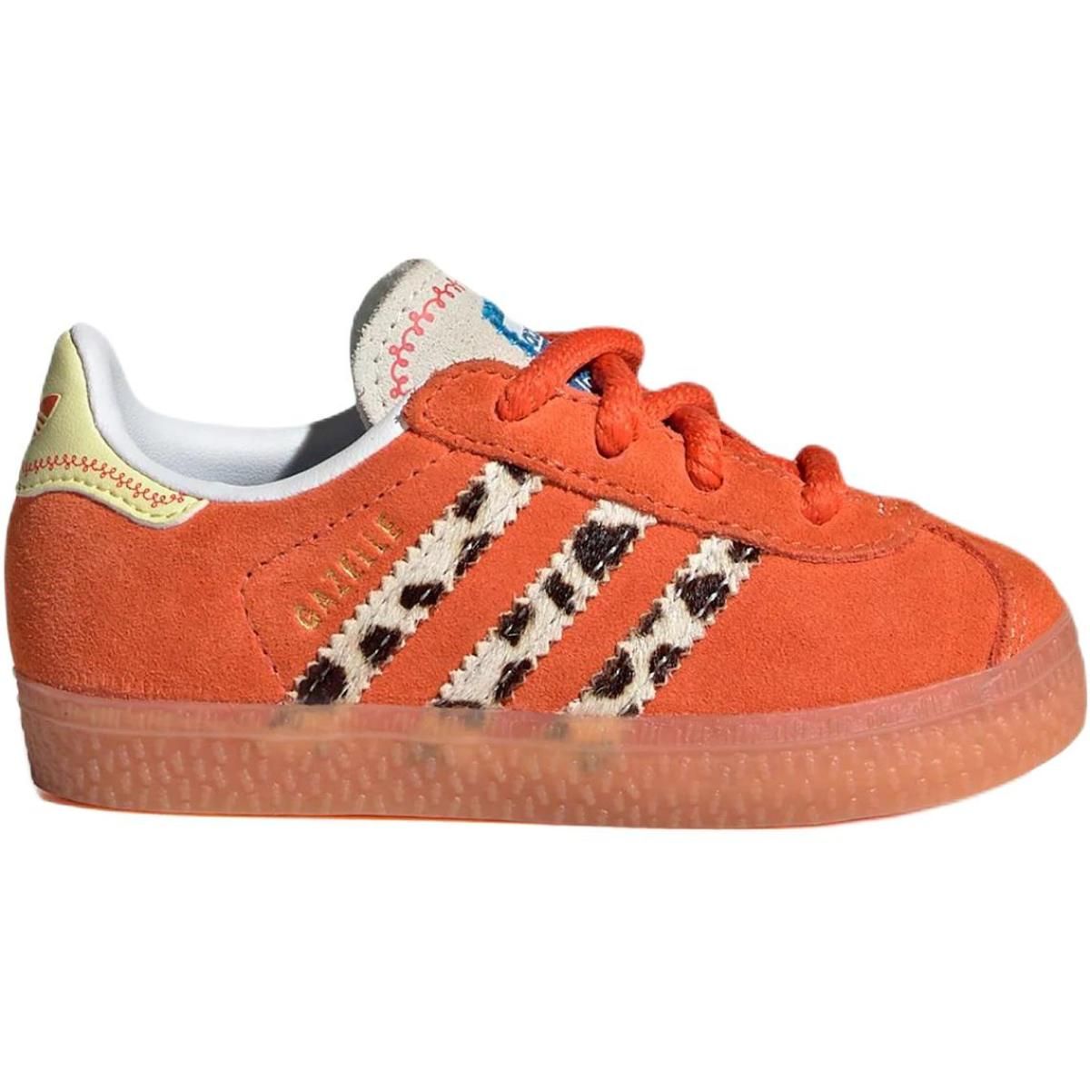 Подростковые кроссовки Adidas Originals Gazelle Jessie Orange GS