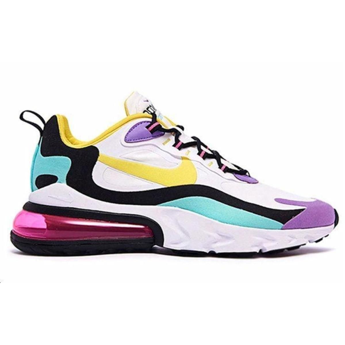 Мужские кроссовки Nike Air Max 270 React Geometric Abstract Light Violet