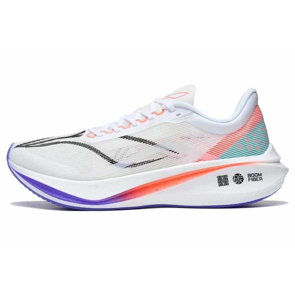 Кроссовки LiNing Feidian 3 Challenger White/Cyan/Purple/Orange