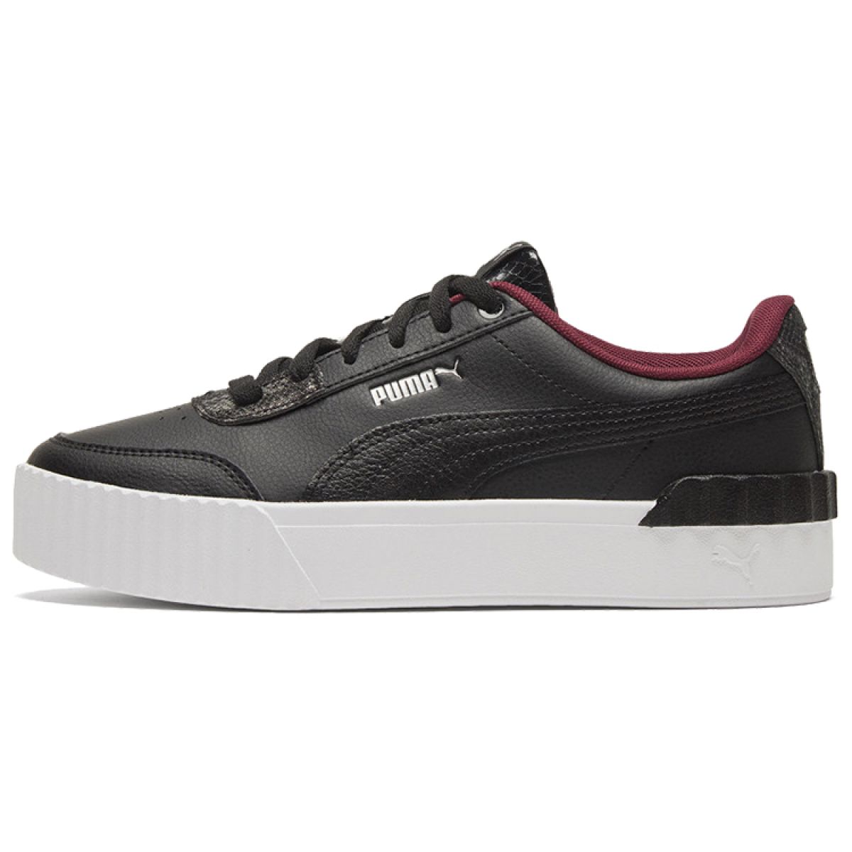 Женские кеды Puma Carina Lift Snake Black