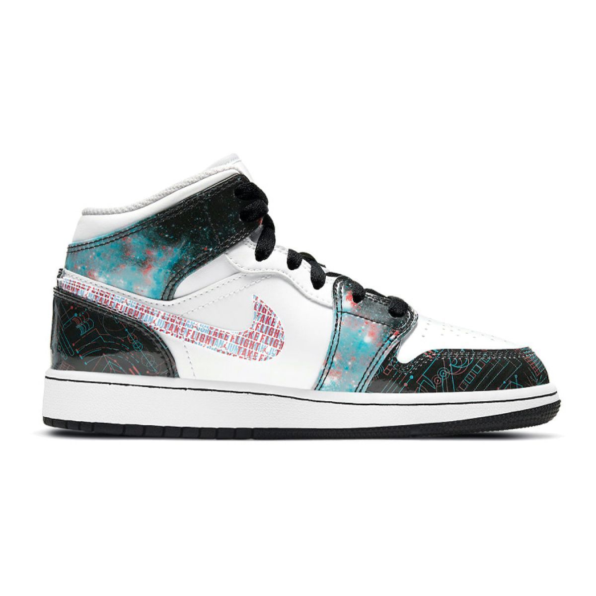 Подростковые кроссовки Air Jordan 1 Mid SE "Take Flight" GS