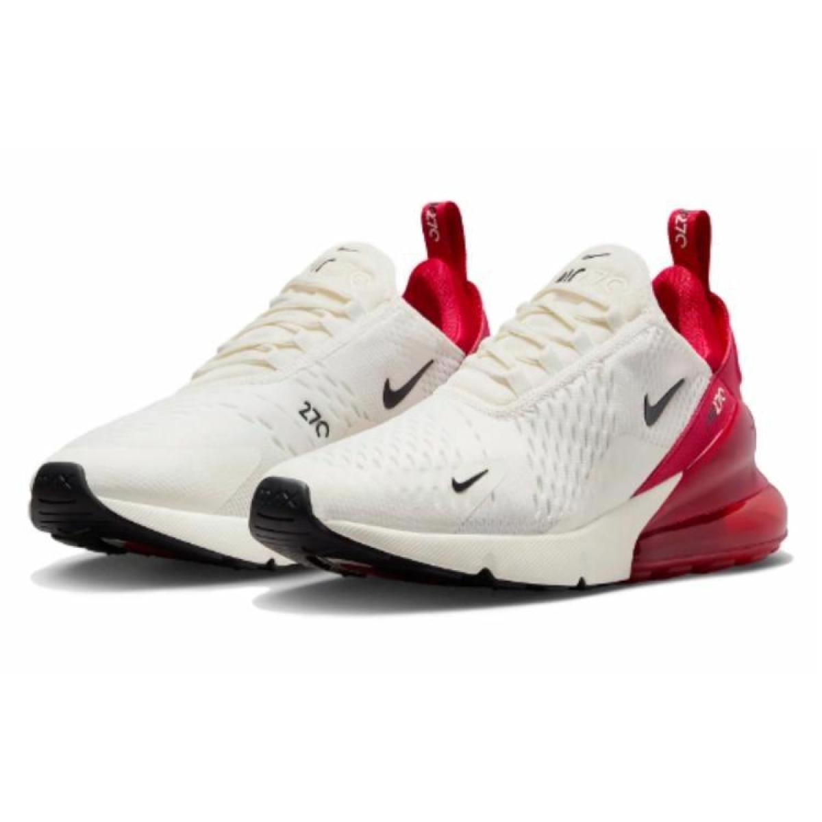 Женские кроссовки Nike Air Max 270 White/Red