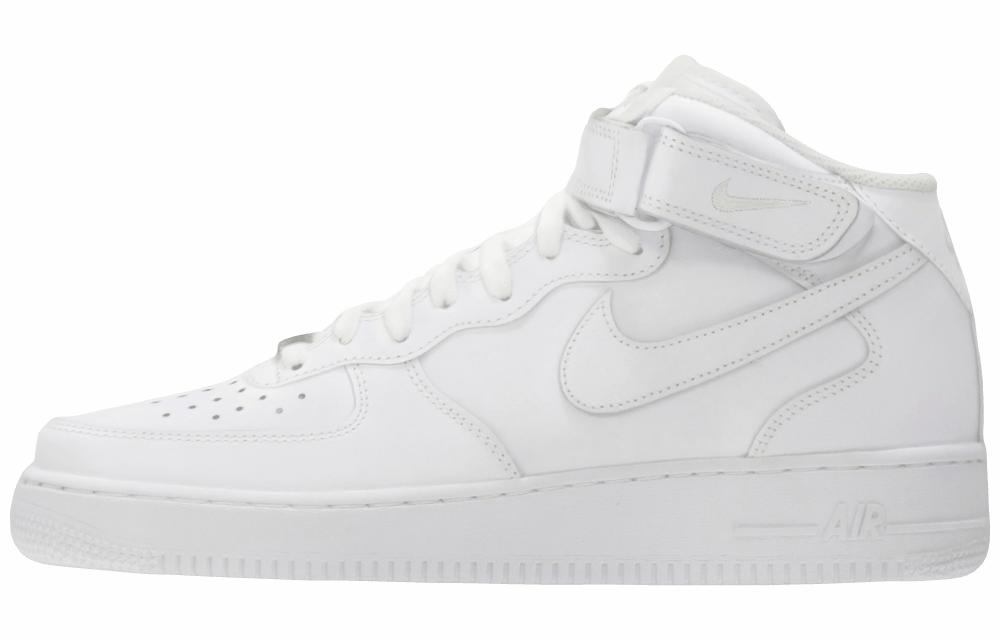 Мужские кроссовки Nike Air Force 1 '07 Mid White