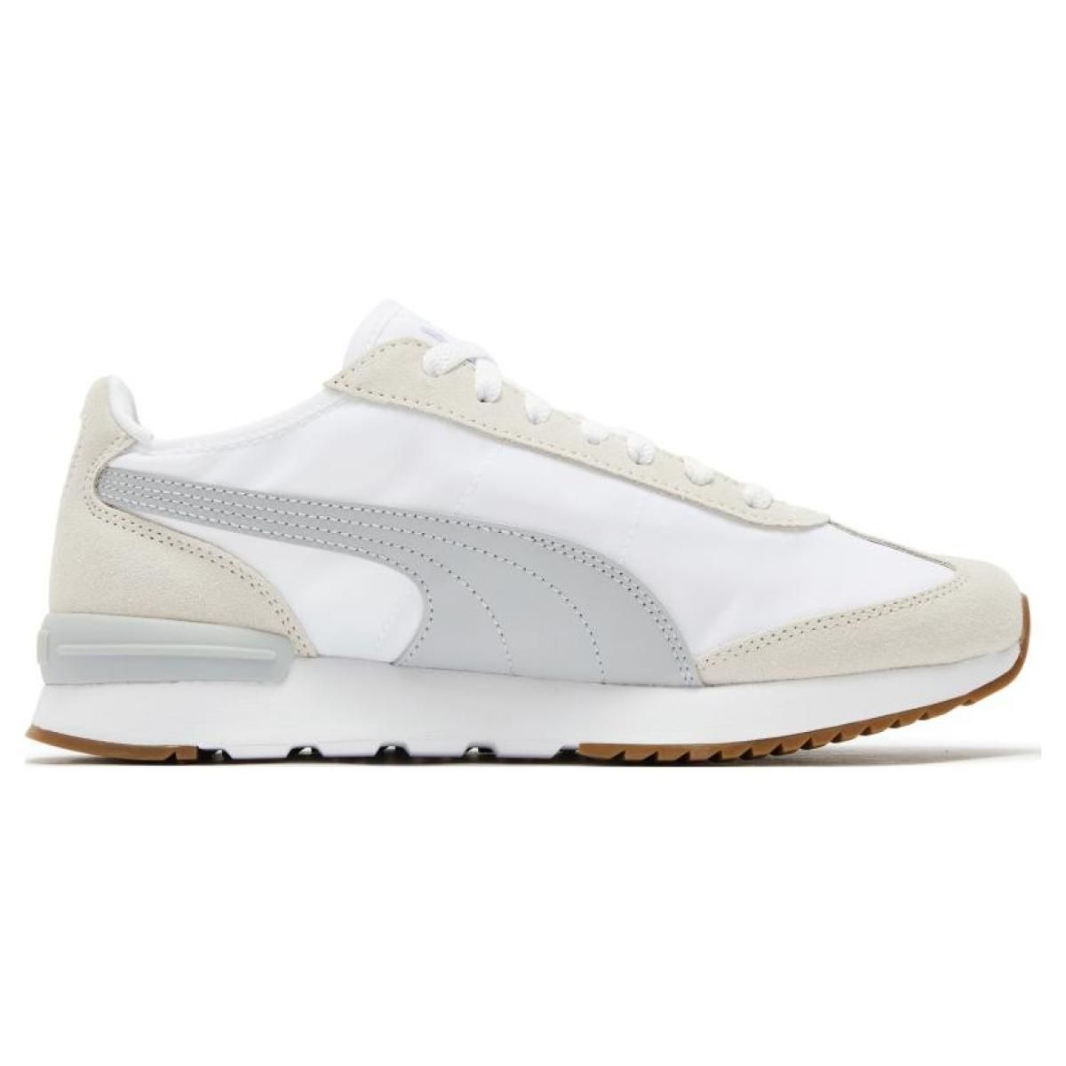 Кроссовки Puma R78 Metallic White/Beige