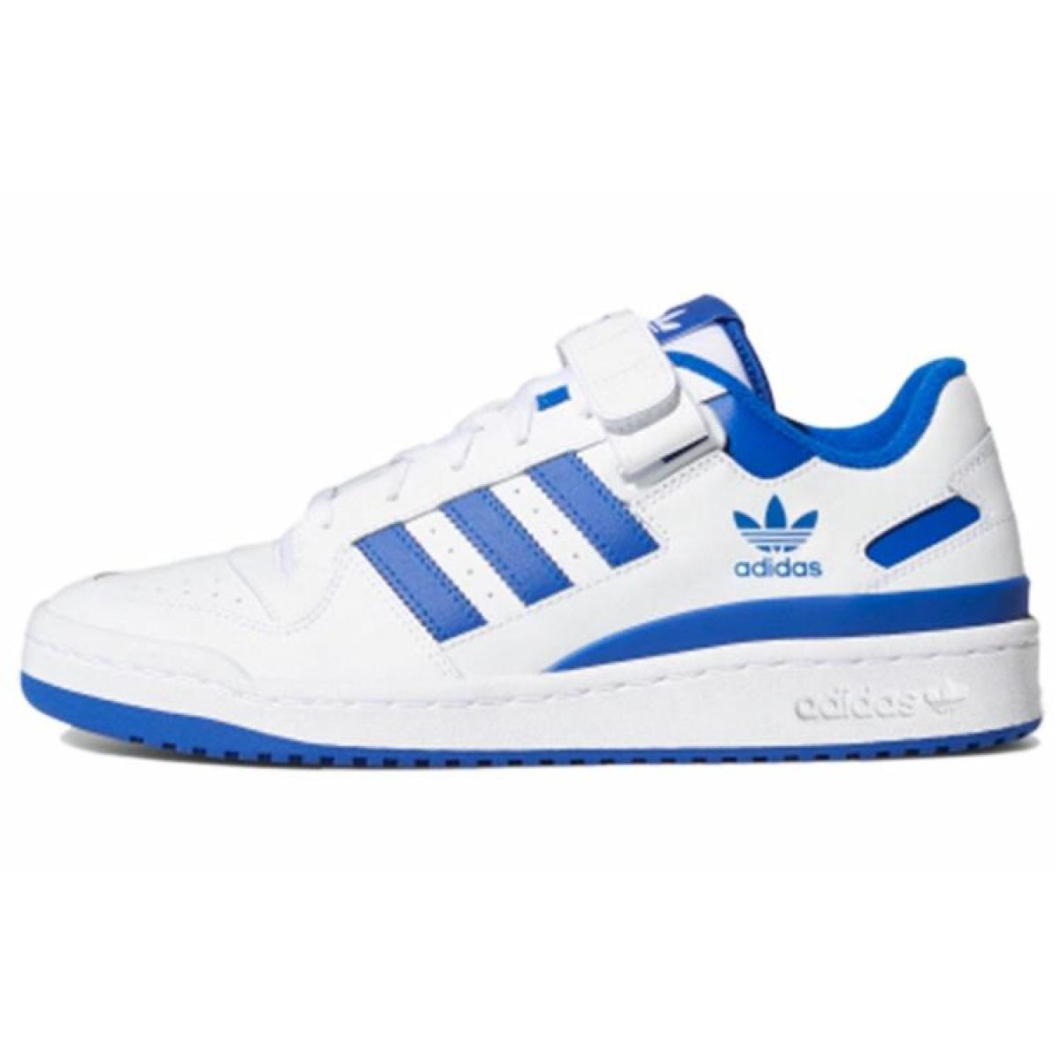 Кроссовки Adidas Originals Forum Low Cloud White Blue/White