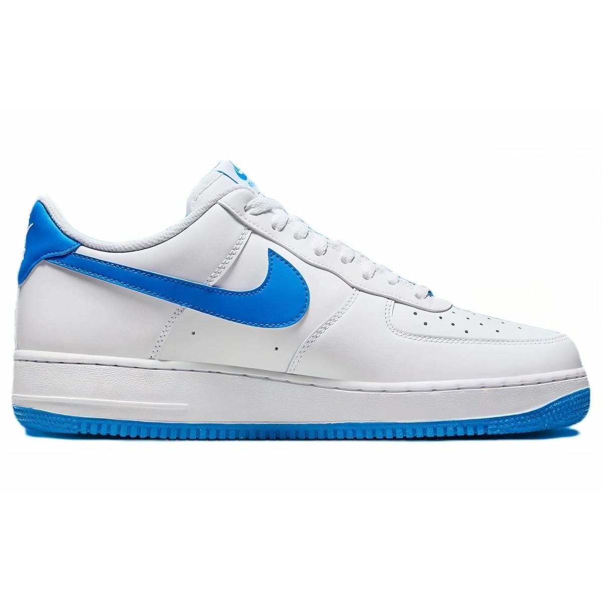Мужские кроссовки Nike Air Force 1 White/Blue
