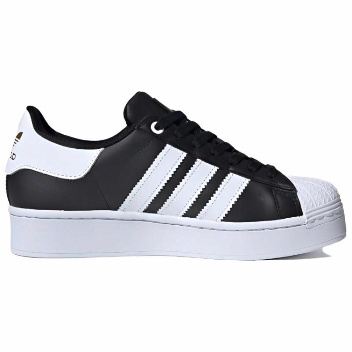 Женские кроссовки Adidas Originals Superstar Bold Black/White