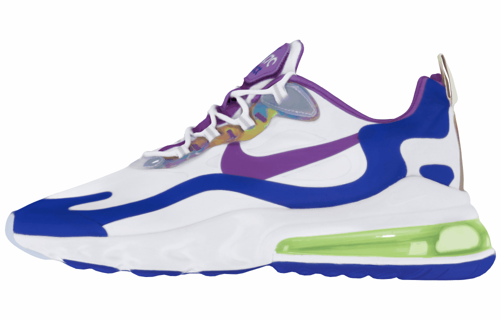 Кроссовки Nike Air Max 270 Easter Blue/White/Purple