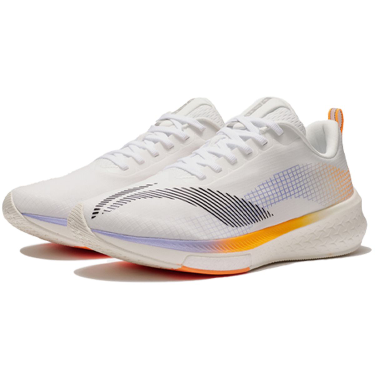 Мужские кроссовки LiNing Trich Tu 5 V Pro 3M Light Marathon/White Vatamin